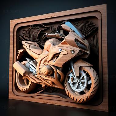 3D модель BMW R 1250 RT (STL)